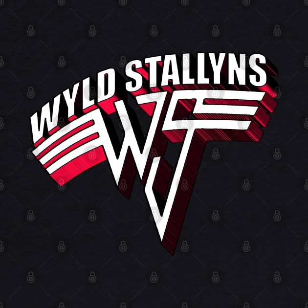 Wyld Stallyns 3D Superhero Text by RetroZest